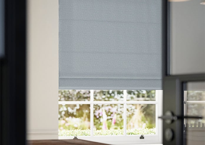 Geneva, Spring Blue - Twist&Fit Roman Blind - Image 5